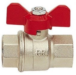 Кран шаровый 3/4 RR_гг бабочка 365FF 365FF34