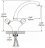 Смеситель д/умывальника F1051